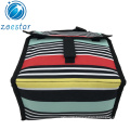 Foldable One Compartment Insulated Lunch Tote Bag Portable Lunch Food Sandwich Holder Cooler Bag